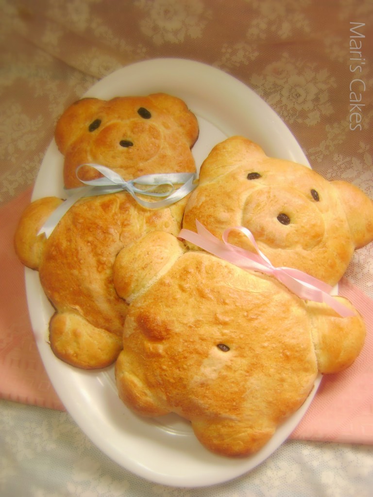 Mari's Cakes Bread, Teddy Bear Bread
